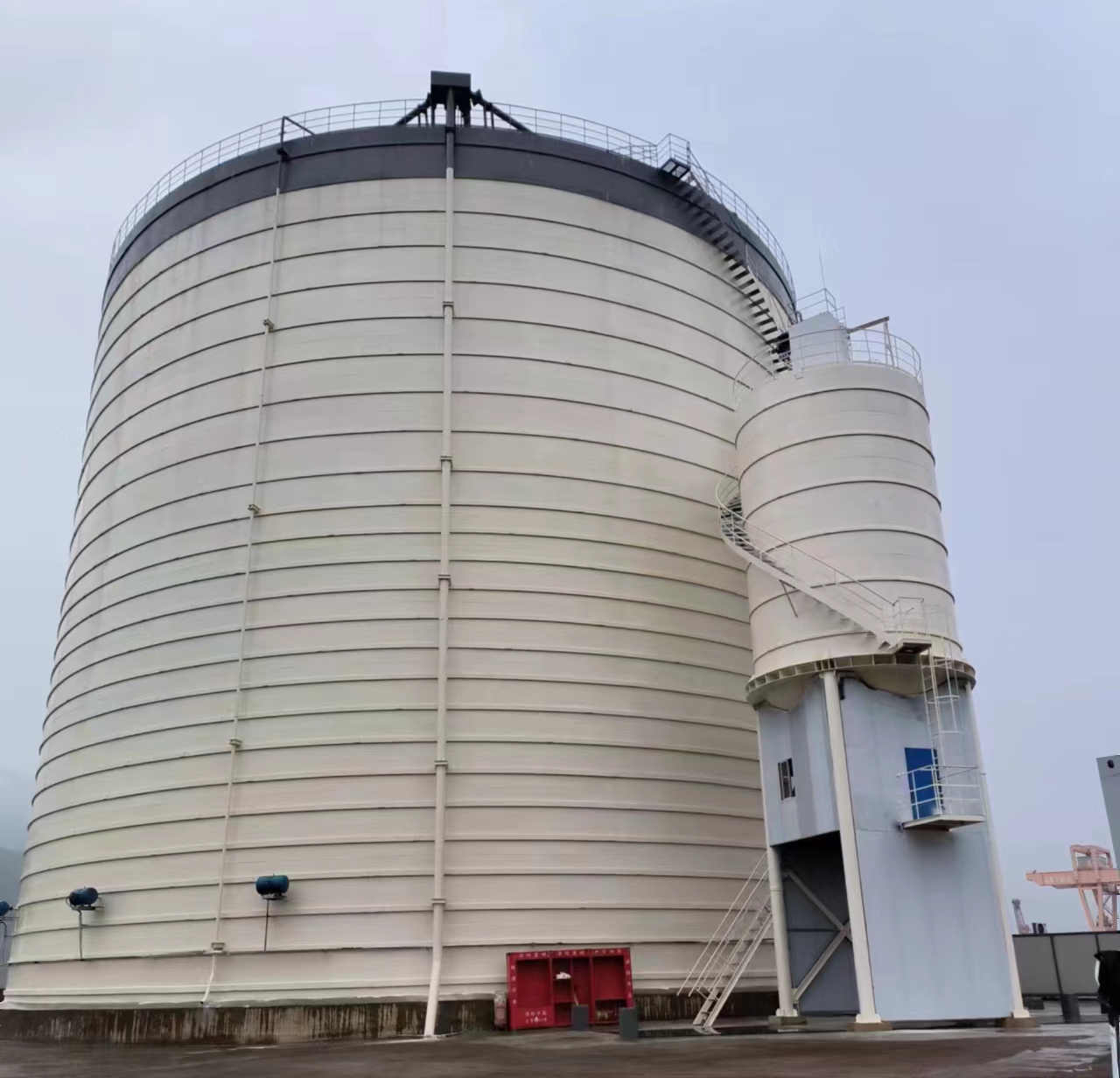 桦川10万吨水泥钢板库