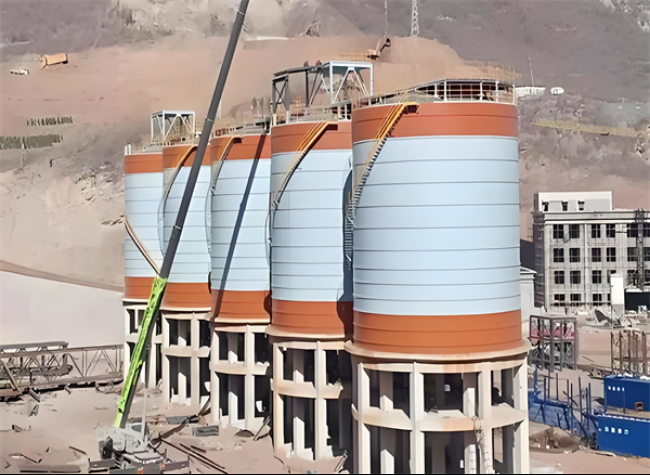 桦川高架钢板仓