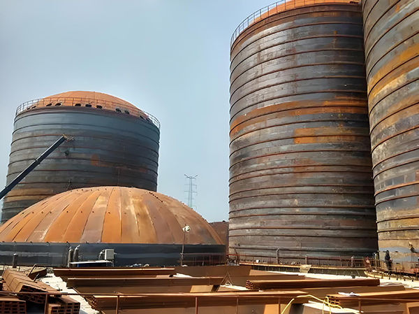 桦川焦粉钢板仓